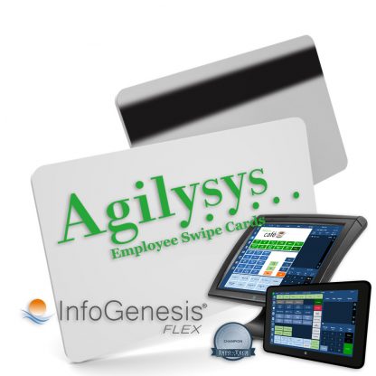 Agilysys POS Employee Swipe Cards - The POS Depot https://POS-Depot.com (844) 937-2211